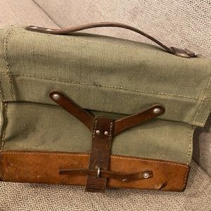 Vintage European military bag